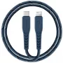 Cabo ENERGEA Nyloflex USB-C para Lightning certificado MFi 1,5m azul