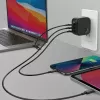 Carregador ENERGEA Travelite GAN66 66W GaN USB-C 2C1A preto US+EU