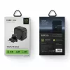 Carregador ENERGEA Travelite GAN66 66W GaN USB-C 2C1A preto US+EU