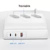 Extensão USB USAMS 65W Super SiFast Charging EU branca CC160TC01 (US-CC160)