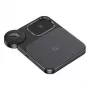 Suporte de carregamento sem fios 3 em 1 USAMS 15W preto CD190WXC01 (US-CD190)