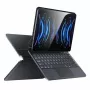 Capa protetora com teclado USAMS para iPad Pro 12.9 (2018-2022) preta Miaoke Series IPP12MG01 (US-BH876)