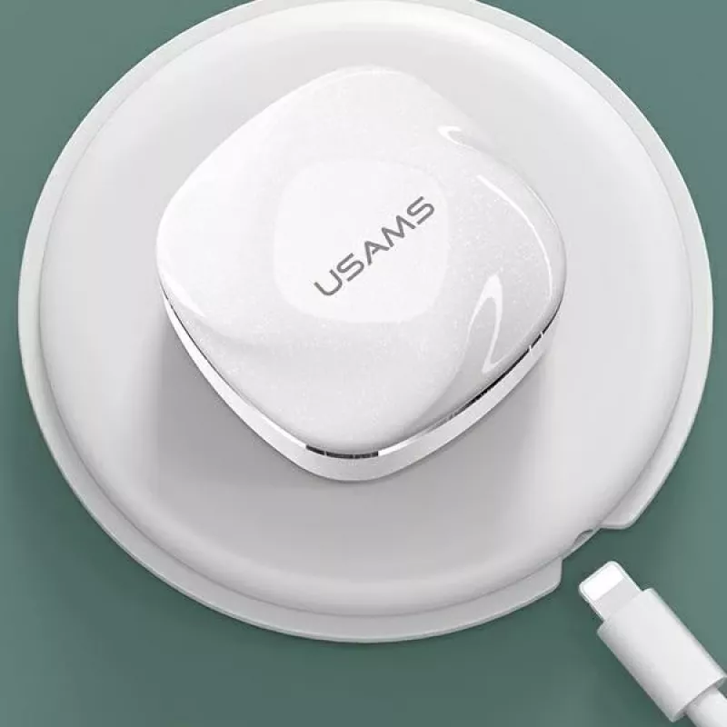USAMS SDseries BHUSD01 Auscultadores True Wireless Stereo Bluetooth 5.0, branco