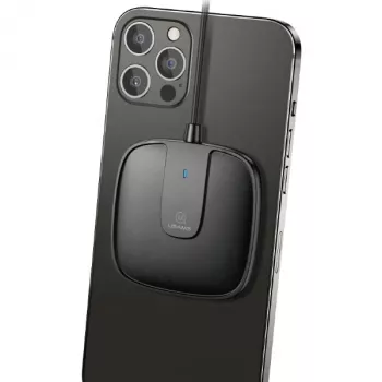 USAMS US-CD153 Carregador sem fios magnético 15W para iPhone 12 Série preto