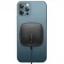USAMS US-CD159 Carregador sem fios magnético 15W extra-fino para iPhone 12 Série preto