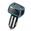 USAMS T43 Carregador de parede 33W PD3.0 QC3.0 com cabo USB-C para Lightning 1,2m preto