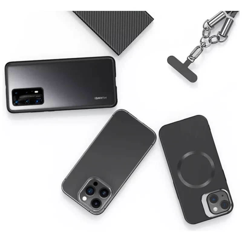 USAMS SJ745 60W USB-C para USB-C cordão para telemóvel com cabo de carregamento 1,2m preto