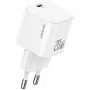 Carregador de parede USAMS 20W USB-C PD com cabo Lightning (1m) - Branco