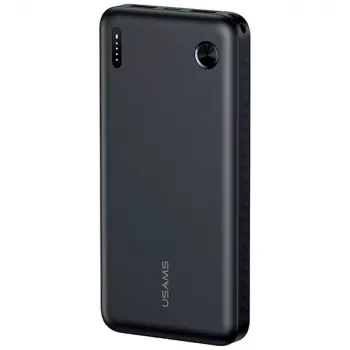 USAMS Powerbank PB83 10000mAh PD 2xUSB-A USB-C, preto
