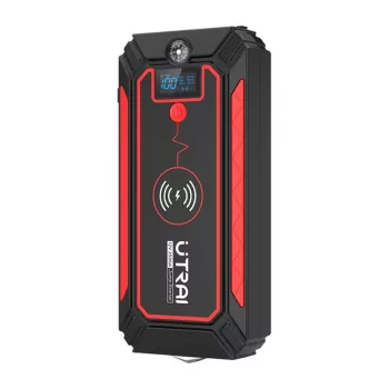 UTRAI JS4 Car Starter 2500A Peak 24000mAh 12V Jump Starter com ecrã LCD