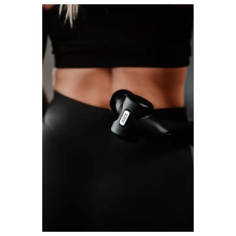 KiCA Evo Pistola de massagem percussiva preta