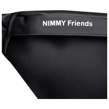 Bolsa de tiracolo Nimmy Cool Dog with Glasses preta