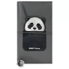Nimmy Conjunto 2 em 1 de caderno e caneta preto Big Eyed Pet 2.0 Panda