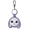 Nimmy Conjunto 3 em 1 de bolsa para telemóvel, carteira e estojo para localizador - roxo Big Eyed Pet 2.0 Rabbit