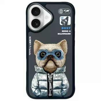 Nimmy Cool&Cute 2.0 Dog Capa de proteção para Apple iPhone 16 6,1