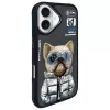 Nimmy Cool&Cute 2.0 Dog Capa de proteção para Apple iPhone 16 6,1