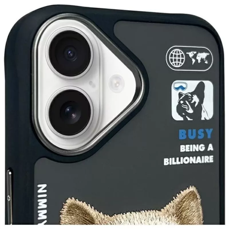 Nimmy Cool&Cute 2.0 Dog Capa de proteção para Apple iPhone 16 6,1