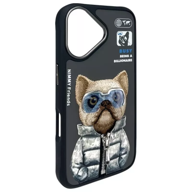 Nimmy Cool&Cute 2.0 Dog Capa de proteção para Apple iPhone 16 6,1