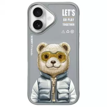 Nimmy Cool&Cute 2.0 Bear Capa para Apple iPhone 16 6,1