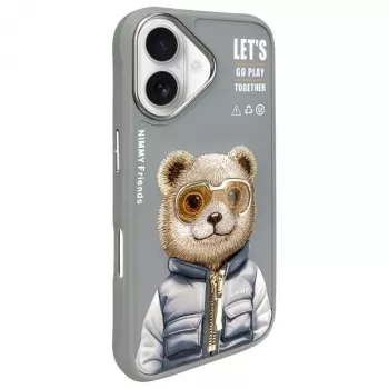 Nimmy Cool&Cute 2.0 Bear Capa para Apple iPhone 16 6,1