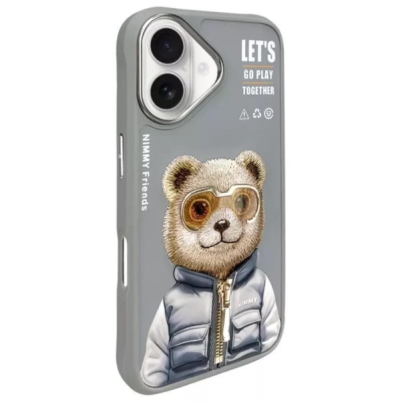 Nimmy Cool&Cute 2.0 Bear Capa para Apple iPhone 16 6,1