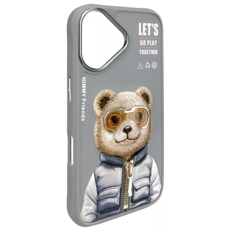 Nimmy Cool&Cute 2.0 Bear Capa para Apple iPhone 16 6,1