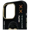 Nimmy Cool&Cute 2.0 Monkey Capa para iPhone 16 Pro Max 6,9 inch Preto