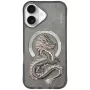 Nimmy Dragon Capa MagSafe para iPhone 16 - Cinzento