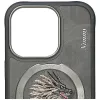 Nimmy Dragon Capa MagSafe para iPhone 16 Pro Cinzento