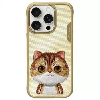 Nimmy BigEyed Pet 2.0 Cat Capa para Apple iPhone 16 Pro 6,3