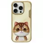 Nimmy BigEyed Pet 2.0 Cat Capa para Apple iPhone 16 Pro 6,3