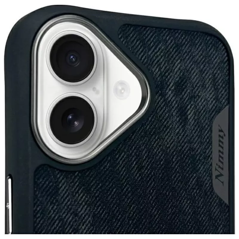 Nimmy Big Eyed Pet 2.0 Panda Capa para Apple iPhone 16 6,1 Preto