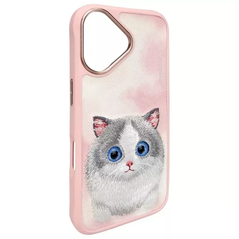 Nimmy Big Eyed Pet 2.0 Cat Capa traseira para Apple iPhone 16 6,1