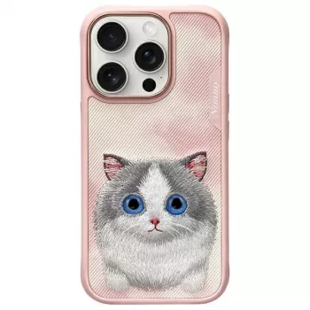 Nimmy Big Eyed Pet 2.0 Cat Capa para Apple iPhone 16 Pro 6,3