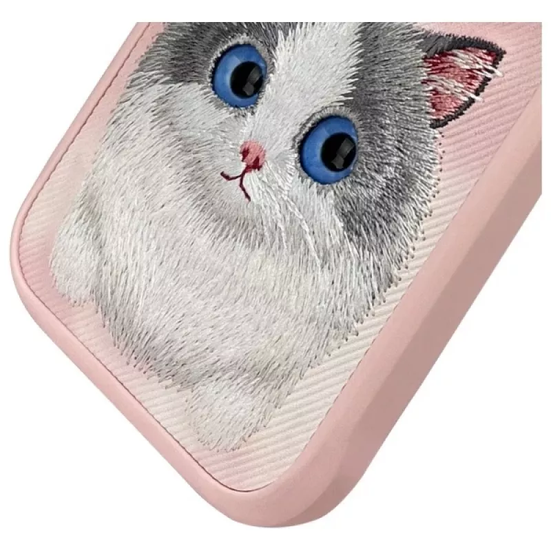 Nimmy Big Eyed Pet 2.0 Cat Capa para Apple iPhone 16 Pro 6,3