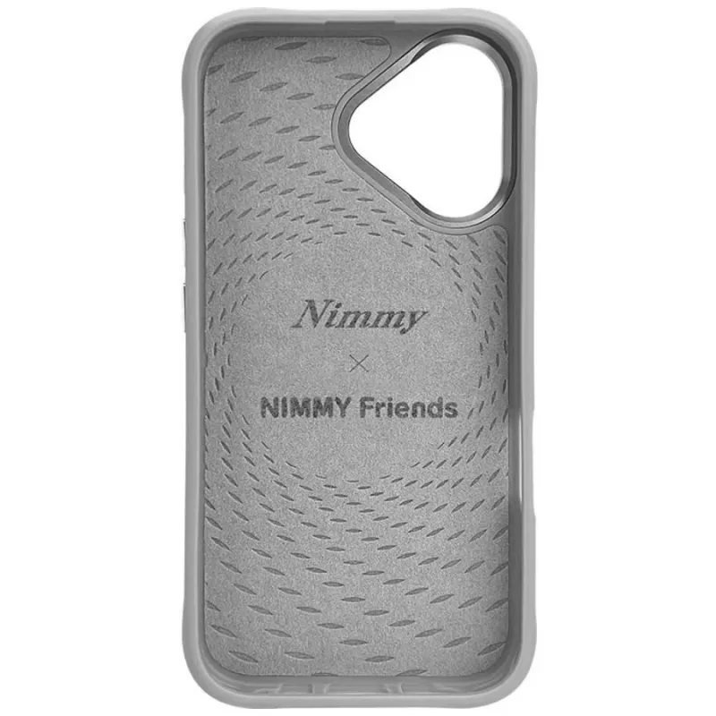 Nimmy Pantera Capa MagSafe para Apple iPhone 16 - Cinzento-claro