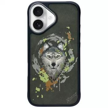 Nimmy Wilk Capa MagSafe para iPhone 16 Cinzento-escuro