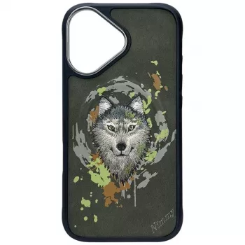Nimmy Wilk Capa MagSafe para iPhone 16 Cinzento-escuro