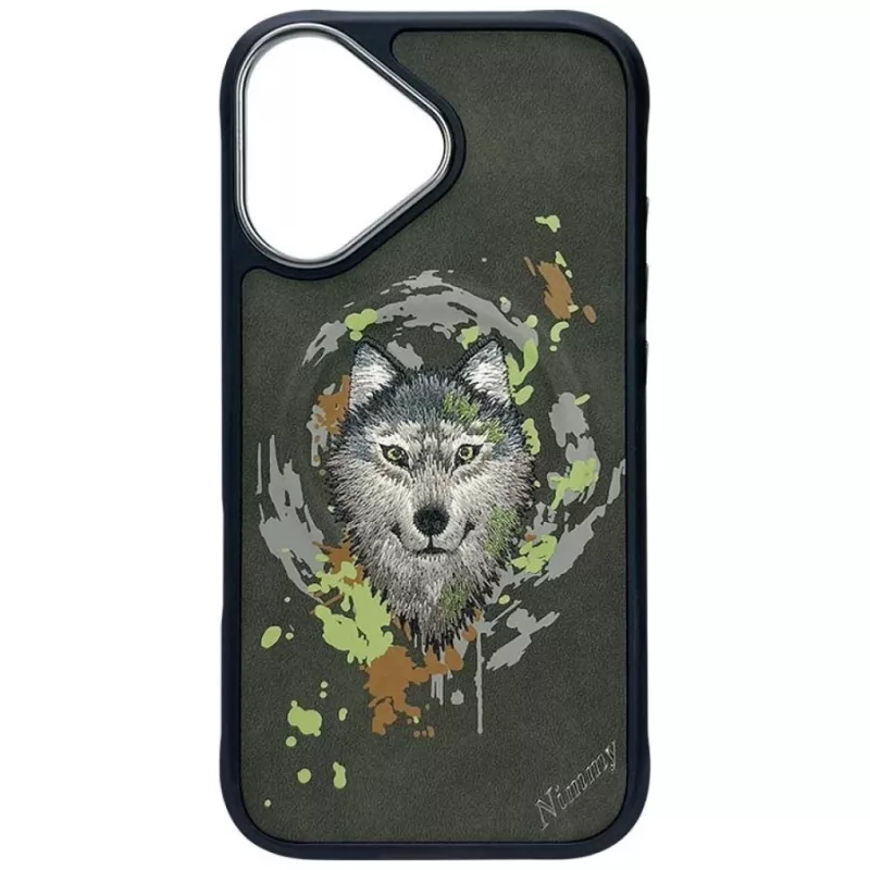 Nimmy Wilk Capa MagSafe para iPhone 16 Cinzento-escuro