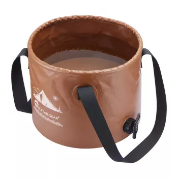 Flextail Flex Bucket Balde Dobrável 20L (Castanho)