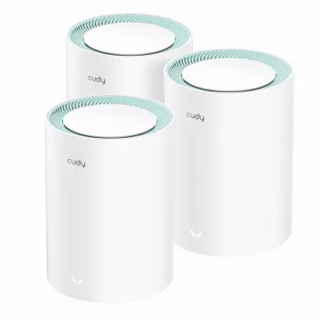 Cudy AX1500 Solução Mesh Wi-Fi 6 Gigabit Pack de 3 (M1500(3-Pack))