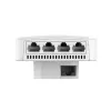 Ruijie Reyee RG-RAP1200(P) Ponto de Acesso Wi-Fi 5 Dual-Band, 5x Gigabit Ethernet, PoE In/Out, AC1200, Interior, Montagem em Parede/Teto, Gerido Cloud