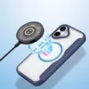 DUXDUCIS Skin X Pro Capa Carteira para Apple iPhone 17 Air com MagSafe e Compartimento para Cartões - Azul