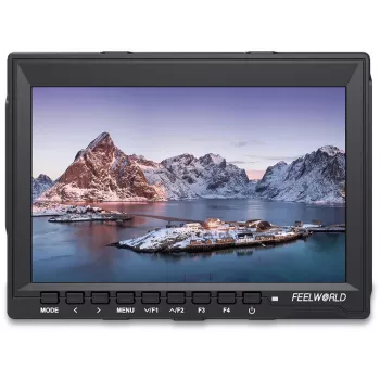 Monitor LCD IPS FEELWORLD FW759 7 polegadas com entradas HDMI e AV