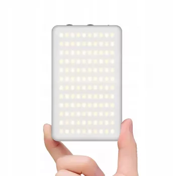 Ulanzi VL120 Luz de vídeo LED bi-color 3200K-6500K com ecrã LCD