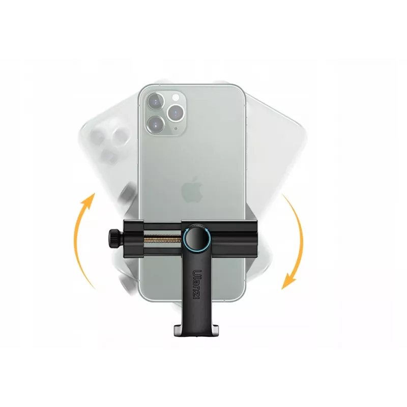 Ulanzi ST-17 Suporte rotativo de 360° para telemóvel em tripé - Preto