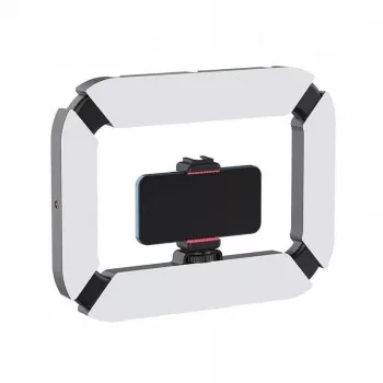 Ulanzi U200 Luz de vídeo LED com suporte para smartphone - bi-color 2500K-8500K