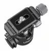 Ulanzi U-80L Cabeça de esfera 3D com placa de libertação rápida Arca-Swiss, carga de 20 kg, rotação panorâmica 360°, preto