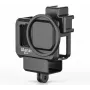 Ulanzi SB6049 suporte de moldura + adaptador de microfone + conjunto de filtros para GoPro HERO 9/10 Black