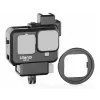 Ulanzi SB6049 suporte de moldura + adaptador de microfone + conjunto de filtros para GoPro HERO 9/10 Black